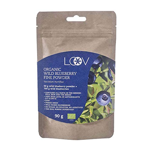 Suplemento Alimentar HIVITAL Arándano Azul (90 g) LOOV - Vitaminas e suplementos - suplemento alimentar, aranjado azul, 90g