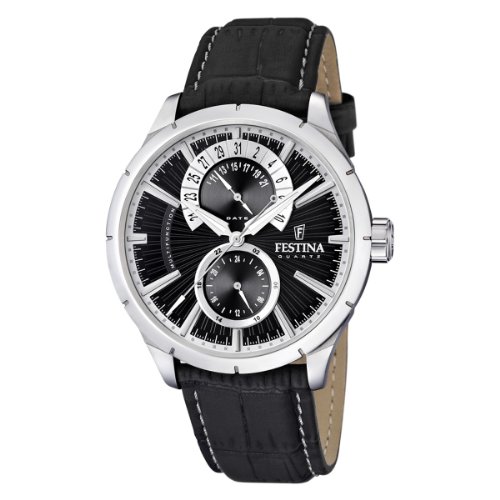 Relógio FESTINA (Aço Inoxidável - Preto) Festina - Relógios - aço inoxidável, preto, cronógrafo, relógio de pulso