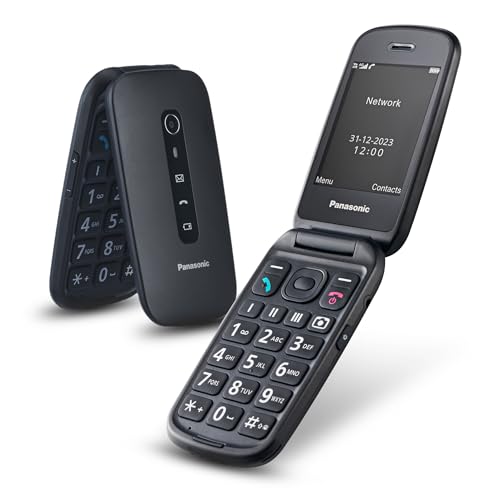 Telemóvel PANASONIC KX-TU550EXB Preto (2.8'' - 4G - Preto) Panasonic - Telemóveis - android, 4g, 2.8 polegadas, preto