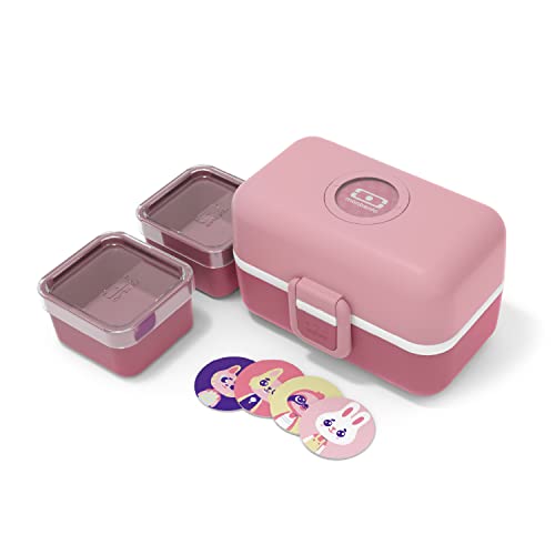 Lancheira MONBENTO MB-TRESOR (Rosa - Aço Inoxidável) monbento - Utensílios de mesa - rosa, aço inoxidável