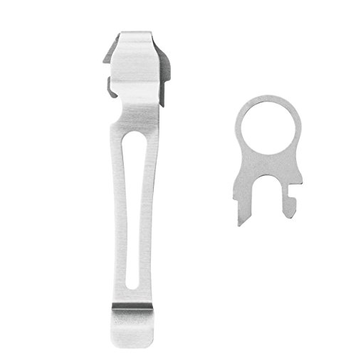 Leatherman 1-2-3 Pocket Clip and Ring (Ferramentas) LEATHERMAN - Acessórios para lanterna - clip, anillo, liberación rápida, bolso