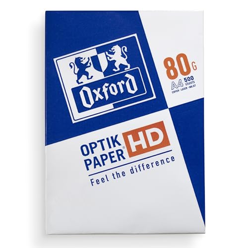 Oxford 500Folios A4 80Gr Branco (Recondicionado Como Novo) Hamelin Brands - Papel de impressora e copiadora - 500 folhas, a4, 80g/m, branco