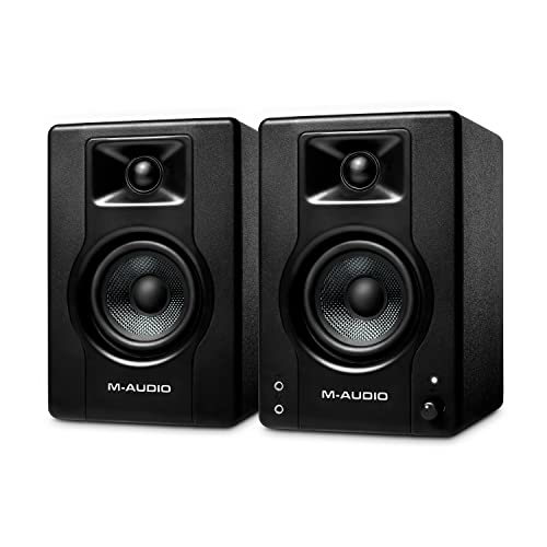 Colunas Monitoras M-AUDIO BX3 (PC e Mac - 2.1) inMusic Europe Limited - Alto-falantes - 2.1, pc e mac, compactos, elegantes