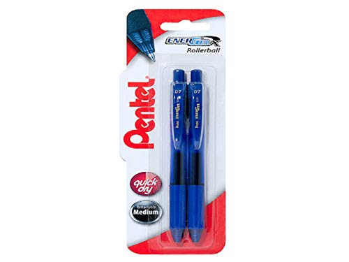 Esferográfica PENTEL 200-1 Azul 0.7mm (Caixa de 3) Pentel - Canetas - tinta gel, ponta 0.7mm, retrátil, base água