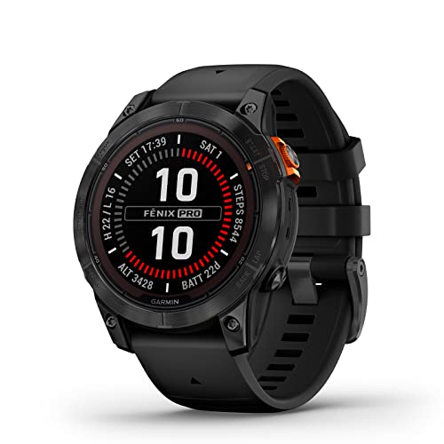 Relógio Desportivo GARMIN Fénix 7 Pro (Bluetooth - Até 21 dias de autonomia - Preto) Garmin - Monitores de atividade - bluetooth, 21 dias, preto