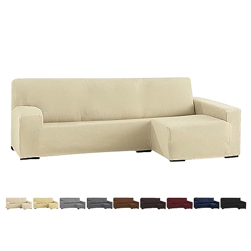 Capa para Sofá CHAISE LONGUE 3D AZUL (Bege - Algodão) Grupo Fomento Directo - Conjuntos de móveis - azul, algodão