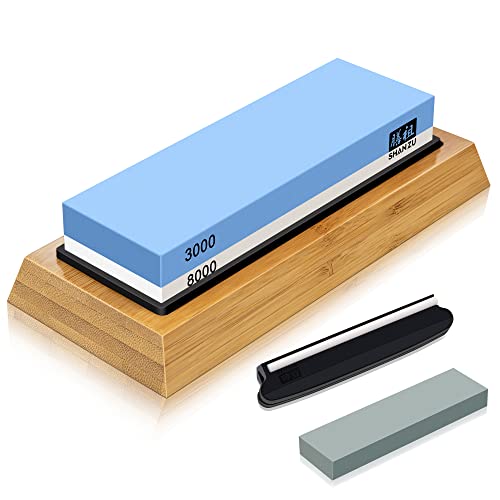 Conjunto de Facas de Cozinha SHAN ZU 3000/800 (Material: Aço Inoxidável) SHAN ZU - Ferramentas - aço inoxidável, preto