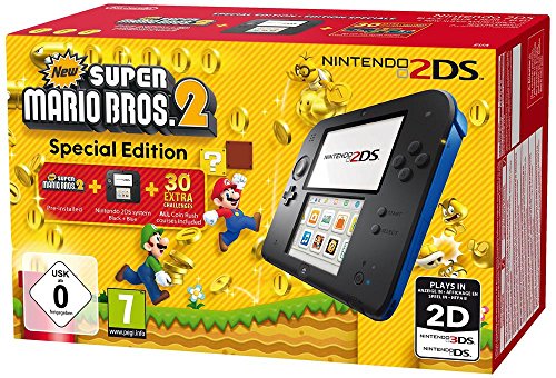 Consola Portátil NINTENDO 2DS (Preto - 8.9'' - Wi-Fi) Nintendo - Consolas de videojogos - portátil, 8.9 polegadas, wi-fi, jogos portáteis