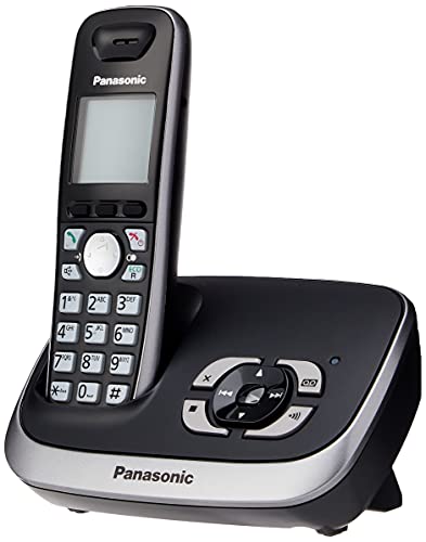 Telefone PANASONIC KX-TG6521GB Preto (Telefone Fixo) Panasonic - Telefonia - telefone, PANASONIC, kx-tg6521gb, preto, fixo