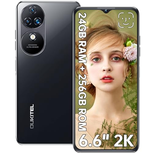 Smartphone OUKITEL C38 (6.6'' - 8 GB - 256 GB - Preto) OUKITEL - Telemóveis - 6.6, 8 gb, 256 GB, preto