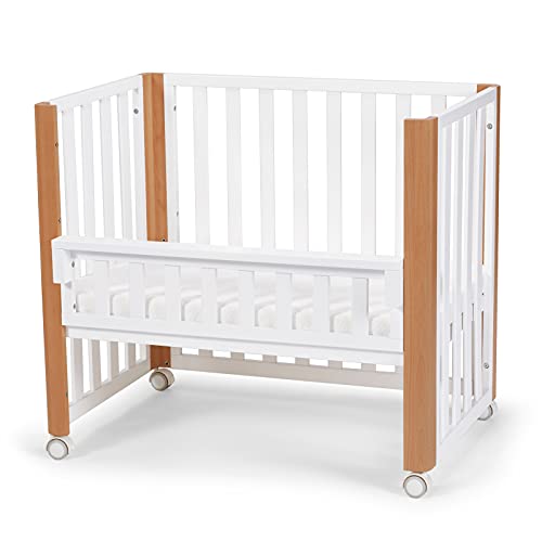 Berço KINDERKRAFT Koja (Branco - Madeira) 4Kraft - Móveis para bebês e crianças pequenas - branco, madeira
