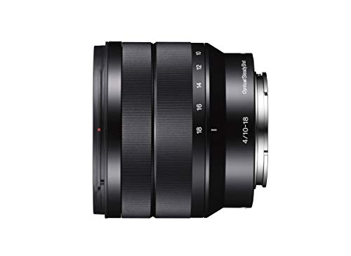 Objetiva SONY SEL1018.AE (Encaixe: Sony E - Abertura: f/22-4.5-16) Sony - Lentes de câmera - f/22-4.5-16, 10/8, wide zoom, estabilizador de imagens