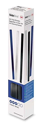 Argolas para Encadernação GBC 46005E | Preto GBC - Pentes e espiras de encadernação - proteção, plástico resistente, retangular, 7 mm