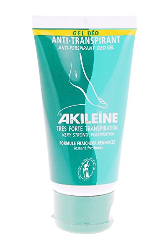 Desodorizante Akileine Deo Gel Antitranspirante Frescura Instantânea 75 Ml Akileine - Removedores de odor para os pés - antitranspirante, frescura instantânea, desodorizante