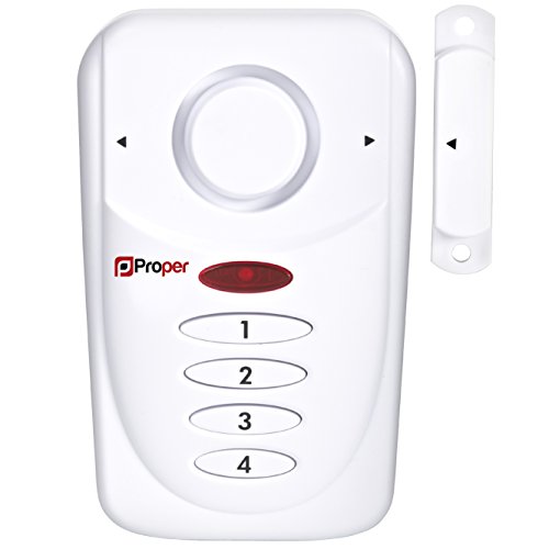 Proper P-Sackw Interior Magnético-1 Alarma para Janelas/Portas Proper - Sistemas de alarme residencial - interior, magnético, alarma, janelas