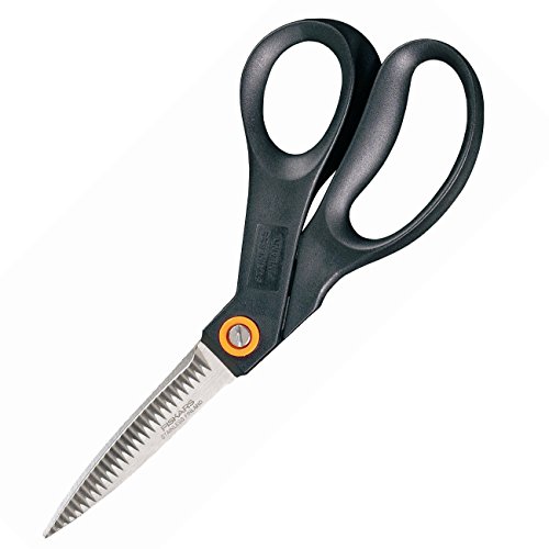 Tesoura de Jardim FISKARS com Lâminas Estriadas Fiskars - Tesouras de artesanato e escritório - lâminas estriadas, corte limpo, ajustáveis, design confortável