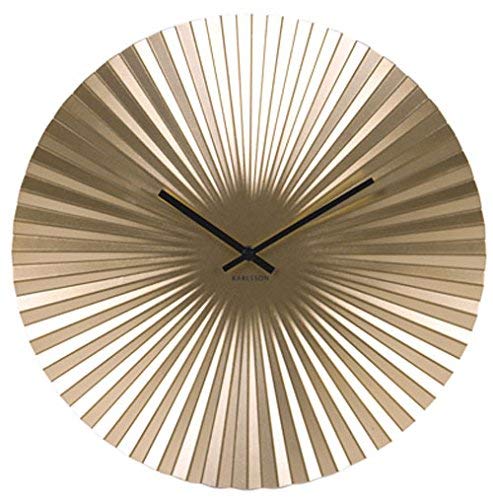 Relógio de Parede KARLSSON Sensu | Dourado Karlsson - Relógios de parede - parede, dourado, moderno, fácil de limpar