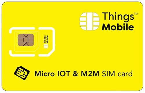 Cartão de Rede THINGS MOBILE SIM-IOT-1-EURO Things Mobile - Acessórios para telemóveis - cartão, rede, things mobile, simiot, 1 euro