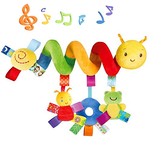 Brinquedo Suspensos COMIUS Sharp 2 em 1 Comius Sharp - Brinquedos de atividade para bebês - multicolor, tecido de veludo, 25x20 cm, som alegre