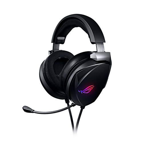 Auscultadores Gaming ASUS ROG Theta 7.1 (Com fio - Com Microfone - RGB - Preto) ASUS - Fones de ouvido e headsets - gaming, com fio, microfone, rgb