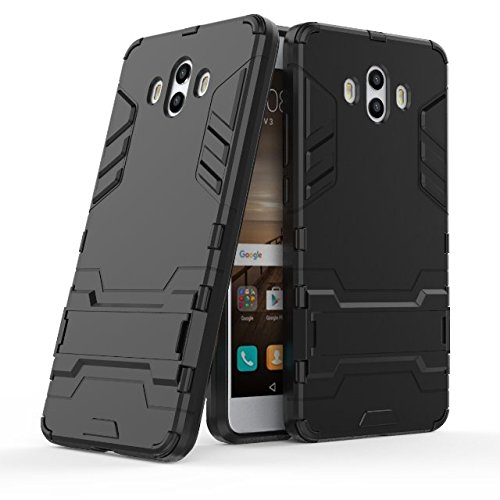 Capa Huawei Mate 10 MHHQ Bumper Preto (Acessório Informática e Tel.) MHHQ - Capas para telemóveis - fólio, preto, huawei mate 10, resistente a pó, resistente a riscos
