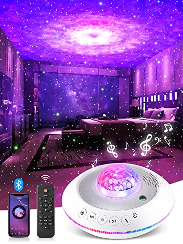 Projetor ONE FIRE Star Projector Bluetooth Galaxy One Fire - Luminárias Decorativas - bluetooth, galaxy, projetor