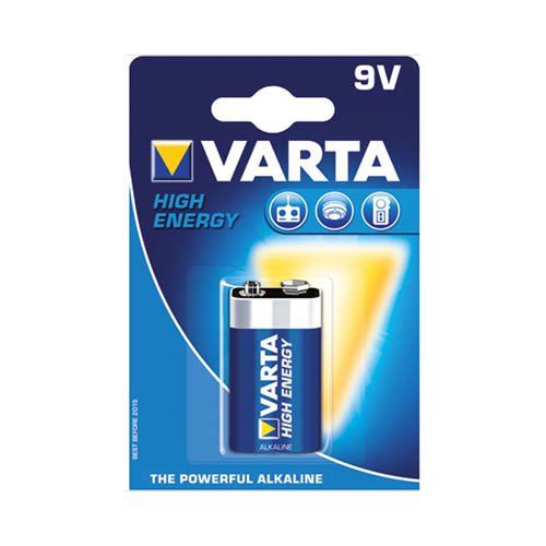 Pilha Não-Recarregável VARTA 9V 6LP3146 Alcalino Varta - Baterias de uso geral - alcalino, Prisma, 9V, 1 pila