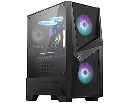 Caixa para Computador MSI MAG Forge 100R | Preto MSI - Componentes de computador - caixa, computador, msi, preto