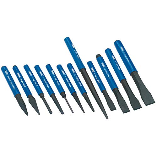 Conjunto de Brocas DRAPER 26557 (12 peças) Draper - Cinzeis e goivas de entalhar - 12 peças, metal, madeira, plástico
