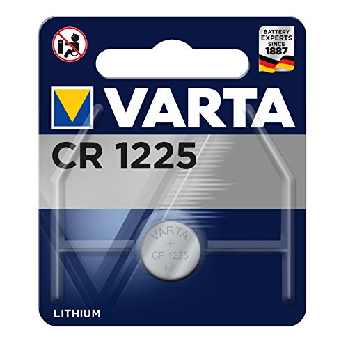 Pilha Não Recarregável VARTA CR1225 (1 peça) Varta - Baterias de uso geral - litio, 3 V, 48 mAh, botão/moeda
