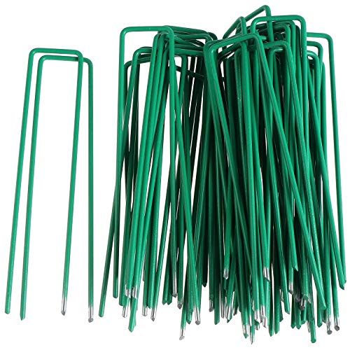 Conjunto de 50 Agrafos para Rede de Maleza 6 Polegadas Color - Móveis de exterior - conjunto, 50 agrafos, rede maleza, 6 polegadas