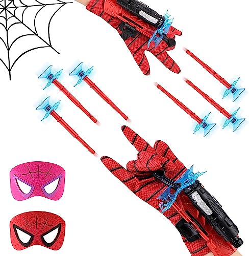 Minisoiso 2 Conjunto de Pulso de Lançamento Glove MINISOISO - Armas de brinquedo e acessórios - pulso, lançamento, dardos, seguro