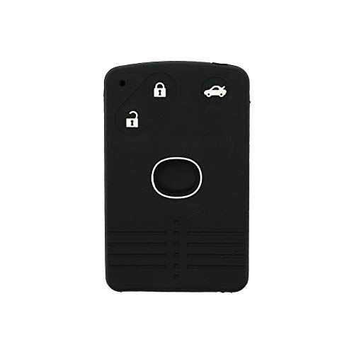 Capa para Teclas Inteligentes Brovacv CV4533 Preto BROVACS - Alarmes e fechaduras de veículos - silicone, 3 botões, compatível Mazda, proteção