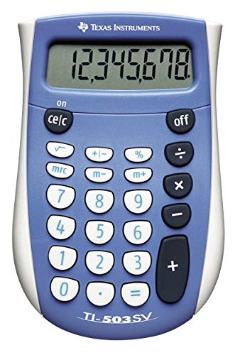 Calculadora de Mesa TEXAS INSTRUMENTS TI-503SV Texas Instruments - Calculadoras - calculadora, mesa, ti-503sv, visor lcd, porcentagens, raizes quadradas