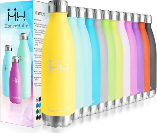 Garrafa de Montanha HONEYHOLLY 350 Ml (7x7x23.5 cm) HoneyHolly - Utensílios de mesa - 350 ml, inox, moderno, capacidade 0,35 litros