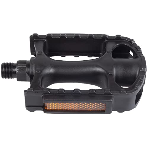 Pedal M-WAVE Steady K3 (Preto - 95x72mm) M Wave - Peças da transmissão da bicicleta - ajuste do pé, alumínio, 95x72mm