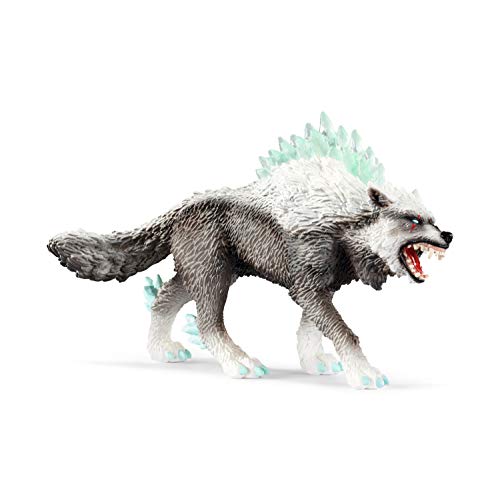 Figuras de Ação SCHLEICH 42126 (Idade Mínima Recomendada: 3 anos) Schleich - Bonecos de ação e brinquedo - lobo da neve, 65 cm, pvc, pintada à mão