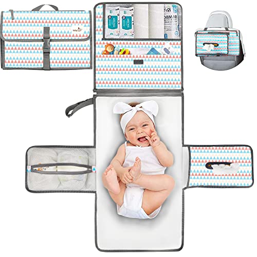 Baby Dyoli Xl Muda Fraldas Portátil Impermeável DYOLI - Tapetes e bandejas de muda-fraldas - portátil, impermeável, peva, lavável