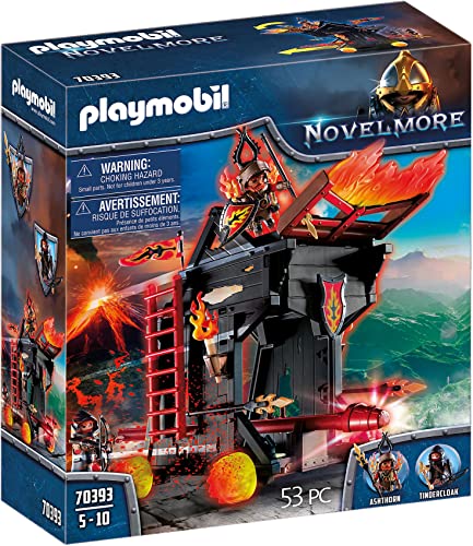 Playmobil Novelmore 70393 Tour d'attaque des Burnham Raiders PLAYMOBIL - Conjuntos de brinquedos - playmobil, novelmore, 70393, raiders, burnham, torre de ataque