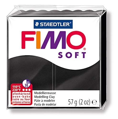 Plasticina STAEDTLER Fimo Soft (58 x 8 x 10 cm) Staedtler - Materiais de cerâmica e escultura - plasticina, fimo soft, staedtler, suave, macia, crianças