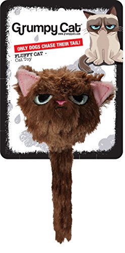 Vara de Atividades para Gatos GRUMPY CAT 42 cm Rosewood Pet - Brinquedos para gatos - 42 cm, fixa, resistente, divertida