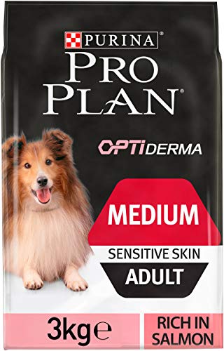 Ração para Cães PURINA Pro Plan Medium Derma (3 Kg) PURINA - Ração para cães - cães, 3 kg, derma