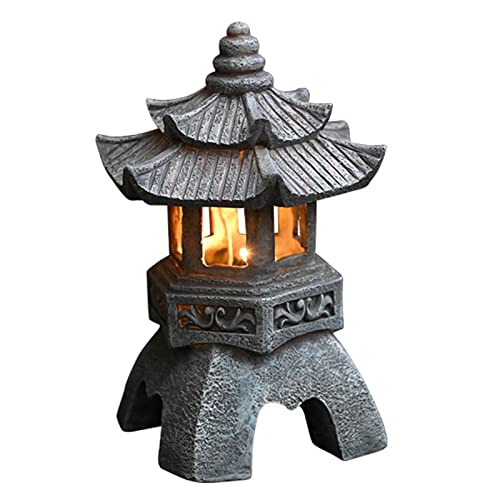 Figura Decorativa UZIQUEIF Estatueta de Pagoda de Linterna Japonesa Uziqueif - Materiais de arte e artesanato - figura decorativa, uziqueif, estatueta, pagoda, linterna japonesa