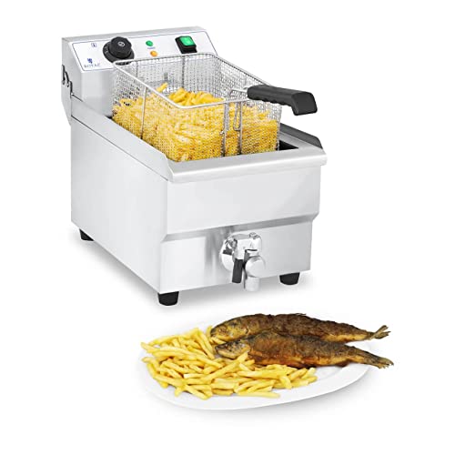 Fritadeira Elétrica Royal Catering Rcef 10Eh-1 Royal Catering - Aquecedores de pratos e travessas - elétrica, royal catering, rfce