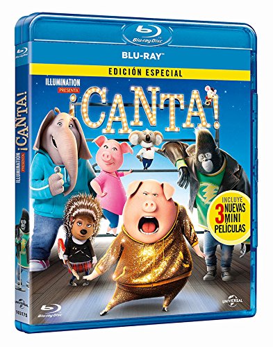 Blu-Ray Canta! (Edición en Español) (Edição em Espanhol) UNIVERSAL - Dvds e vídeos - koala, teatro, concurso de canto, espanhol