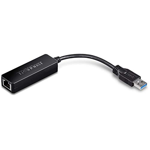 Adaptador TRENDNET (RJ45 - USB 3.1 - Branco) Trendnet - Placas e adaptadores de rede - USB 3.1, ethernet gigabit, wake-on-lan, compacto