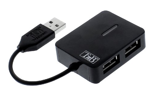Hub T'NB First USB 2.0 Type-A 5000 Mbit/s TNB - Concentradores usb e firewire - usb 2.0, 5000 mbit/s, plug & play, 4 portas usb