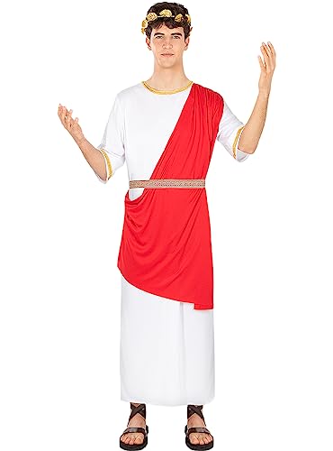 Fato Unisexo FUNIDELIA Gladiador Romano (Tam: Tamanho Único) Funiglobal - Brinquedos - unisex, gladiador romano, tamanho único