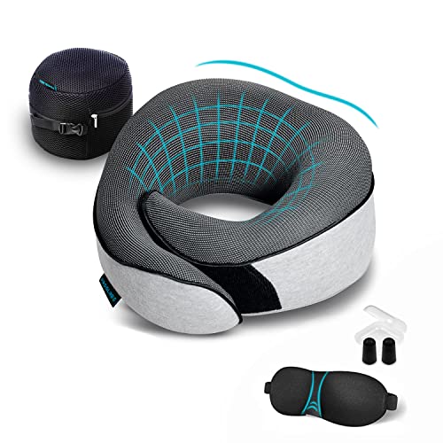 Almofada para Pescoço PROGLOBE Memory Foam Proglobe - Almofadas - memory foam, pescoço, almofada