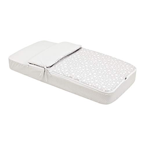 Saco de Dormir CAMBRASS H/E Star Cinzento (60 x 120 cm) Cambrass - Roupa de dormir para bebês e crianças pequenas - 60 x 120 cm, desenrolável, fecho fácil, suave